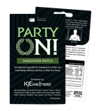 PARTY ON! HANGOVER PATCH